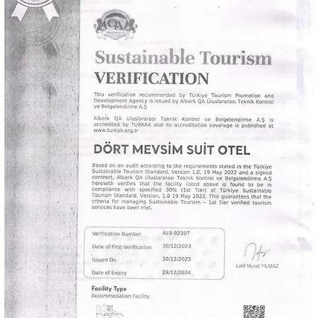 Aparthotel Dort Mevsim Canakkale
